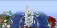 An image of the massive aquatic base from above (Image via Grian on YouTube)